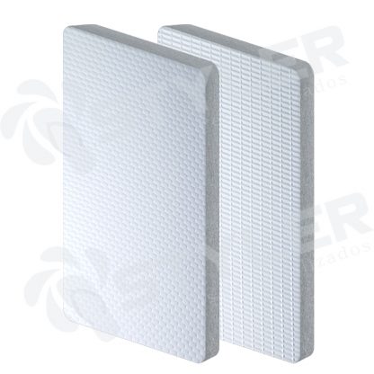 placa de borracha 100% sbr branco