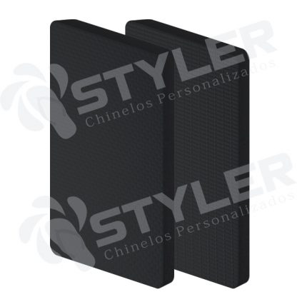 PLACA DE BORRACHA 85/15 PRETO