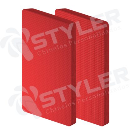 PLACA DE BORRACHA 85/15 VERMELHO