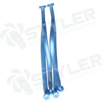 ALÇA FEMININA SLIM COR AZUL PÉROLA