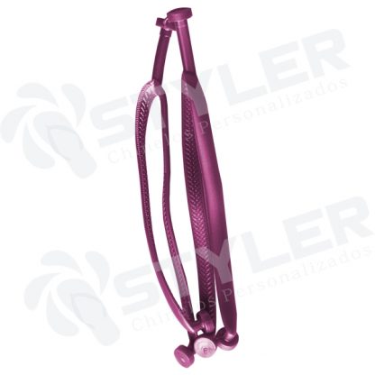 ALÇA FEMININA SLIM COR ROSA PINK PÉROLA