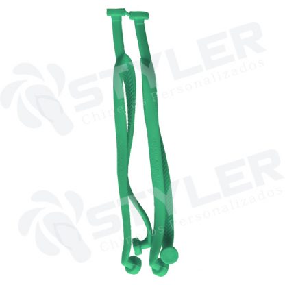 ALÇA FEMININA SLIM COR VERDE BANDEIRA