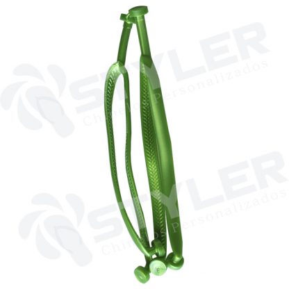 ALÇA FEMININA SLIM COR VERDE PÉROLA