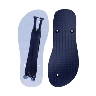 Chinelo Tradicional 85/15 Para Sublimação Azul Marinho