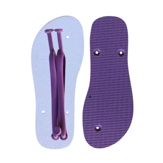 Chinelo Tradicional 85/15 Para Sublimação Lilás