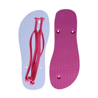 Chinelo Tradicional 85/15 Para Sublimação Rosa Pink