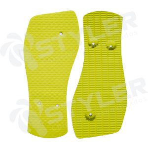 chinelo japonesa para silk e transfer amarelo