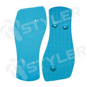 chinelo japonesa para silk e transfer azul bebe
