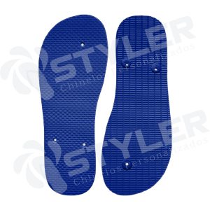 chinelo tradicional 85/15 para silk e transfer azul royal