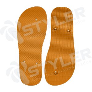 chinelo tradicional 85/15 para silk e transfer laranja