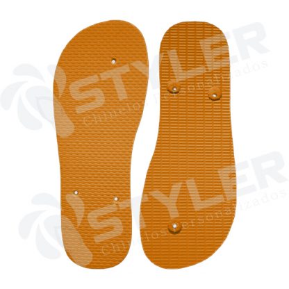 chinelo tradicional 85/15 para silk e transfer laranja