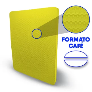 Placa de Borracha 100% (SBR) para Fazer Chinelos – Cor Amarela