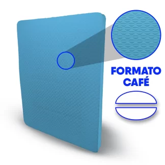 Placa de Borracha 100% (SBR) para Fazer Chinelos – Cor Azul Claro