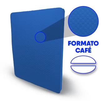 Placa de Borracha 100% (SBR) para Fazer Chinelos – Cor Azul Royal