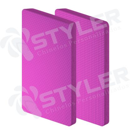 placa de borracha 100% sbr rosa pink