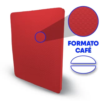 Placa de Borracha 100% (SBR) para Fazer Chinelos – Cor Vermelha