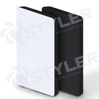 Placa de Borracha Com Tecido Aplicado 100% (Sbr) Preto