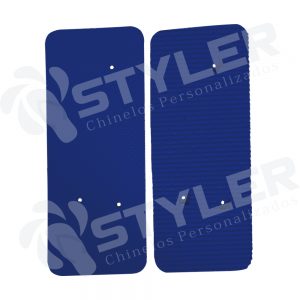 Chinelo Quadrado Para Transfer 100% Azul Royal