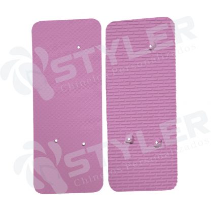 Chinelo Quadrado Para Transfer 85/15 Rosa Bebê